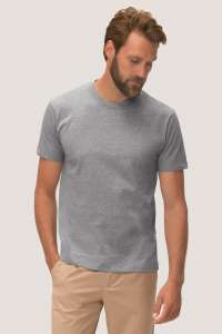 T-Shirts besticken lassen - grau meliert