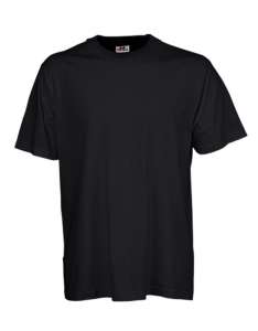 Basic T-Shirt besticken - Black