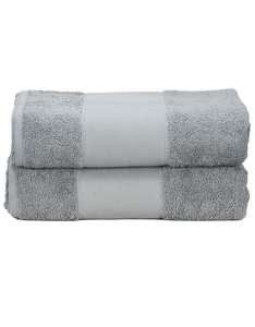 Handtuch besticken -  Anthracite Grey